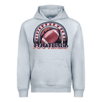 Heather Grey football rainbow Urban Hoodie - JahusDesignShop