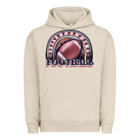 Pigment French Oak football rainbow Urban Hoodie - JahusDesignShop