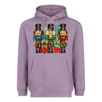 Lavender christmas natcrackers Heavyweight Hoodie - Zillion Design Studio