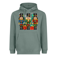Sage christmas natcrackers Heavyweight Hoodie - Zillion Design Studio