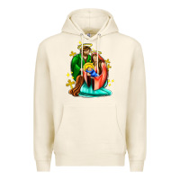 Tofu oh holy night  with cross ado Premium Hoodie - AdoDesignShop