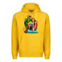 Lemon oh holy night  with cross ado Premium Hoodie - AdoDesignShop