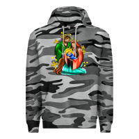 Slate Camo oh holy night  with cross ado Premium Hoodie - AdoDesignShop