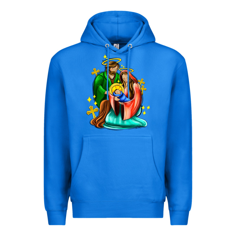 Oh Holy Night  With Cross Ado Premium Hoodie by AdoDesignShop | Teevron
