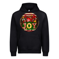 Black Christmas joy and hot chocolate Urban Hoodie - AdoDesignShop