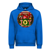 Cobalt Christmas joy and hot chocolate Urban Hoodie - AdoDesignShop