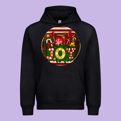 Christmas Joy And Hot Chocolate Urban Hoodie Designed By Adodesignshop
