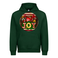 Forest Green Christmas joy and hot chocolate Urban Hoodie - AdoDesignShop