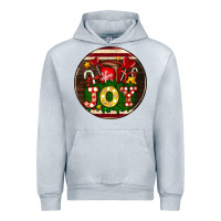 Heather Grey Christmas joy and hot chocolate Urban Hoodie - AdoDesignShop