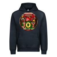 Navy Christmas joy and hot chocolate Urban Hoodie - AdoDesignShop