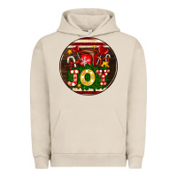 Pigment French Oak Christmas joy and hot chocolate Urban Hoodie - AdoDesignShop