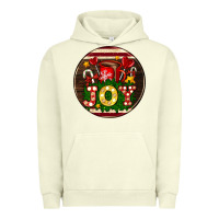 Pigment Pistachio Christmas joy and hot chocolate Urban Hoodie - AdoDesignShop