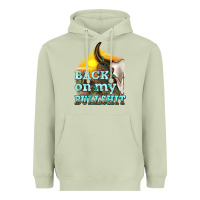 Matcha back on my bullshit Heavyweight Hoodie - texasbilliewilder