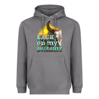 Storm back on my bullshit Heavyweight Hoodie - texasbilliewilder
