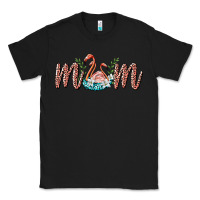 Black mom flamingo Classic Tee - BarkalooDesign