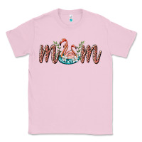 Bubblegum Pink mom flamingo Classic Tee - BarkalooDesign