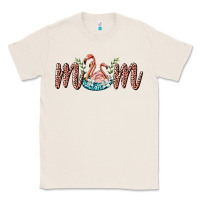 Natural mom flamingo Classic Tee - BarkalooDesign