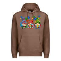 Chestnut autism gnomes Premium Hoodie - AdoDesignShop