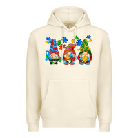 Sandshell autism gnomes Premium Hoodie - AdoDesignShop