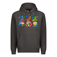 Smoke autism gnomes Premium Hoodie - AdoDesignShop
