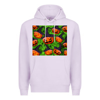 Lilac halloween pumpkin tumbler Premium Hoodie - BundleAndBundleShop