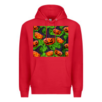 Red halloween pumpkin tumbler Premium Hoodie - BundleAndBundleShop