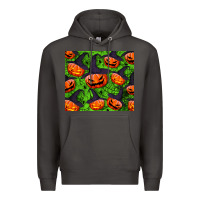 Smoke halloween pumpkin tumbler Premium Hoodie - BundleAndBundleShop
