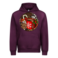 Mauve Wine Christmas hot chocolate and chocolate Urban Hoodie - AdoDesignShop