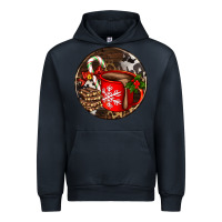 Navy Christmas hot chocolate and chocolate Urban Hoodie - AdoDesignShop