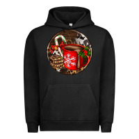 Pigment Black Christmas hot chocolate and chocolate Urban Hoodie - AdoDesignShop