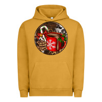 Pigment Peanut Butter Christmas hot chocolate and chocolate Urban Hoodie - AdoDesignShop