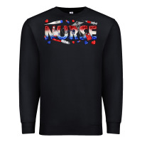 Black american nurse Premium Sweatshirt - texasbilliewilder