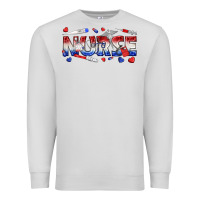 Dove Grey american nurse Premium Sweatshirt - texasbilliewilder
