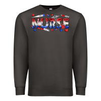 Smoke american nurse Premium Sweatshirt - texasbilliewilder