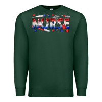 Sports Green american nurse Premium Sweatshirt - texasbilliewilder