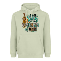 Matcha i will sing of the goodness of god Heavyweight Hoodie - RanaPortraitStore