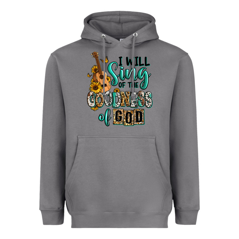 I Will Sing Of The Goodness Of God Heavyweight Hoodie by RanaPortraitStore | Teevron