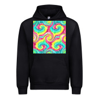 Foreset Green Tie Dye Seamless Pattern Urban Hoodie - BundleAndBundleShop
