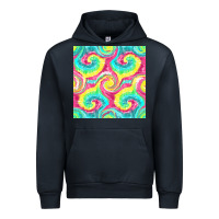 Navy Tie Dye Seamless Pattern Urban Hoodie - BundleAndBundleShop