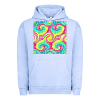 Pigment Grape Ice Tie Dye Seamless Pattern Urban Hoodie - BundleAndBundleShop