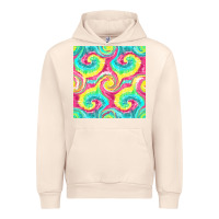 Sandshell Tie Dye Seamless Pattern Urban Hoodie - BundleAndBundleShop