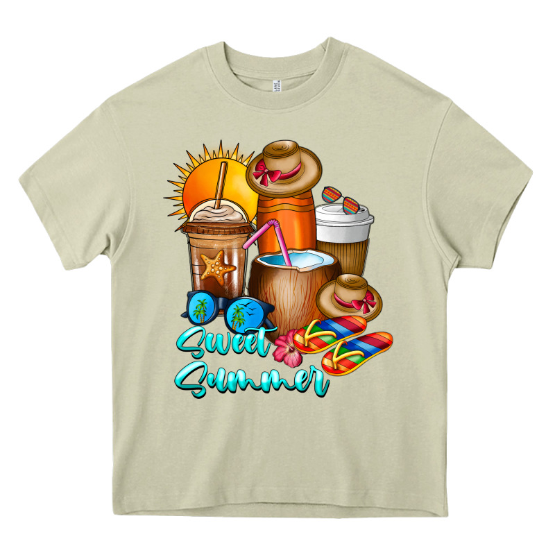 Sweet Summer Heavy Core Tee by CowhideDigitalArt | Teevron