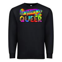 Black the future is queer Premium Sweatshirt - Zillion Design Studio