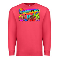 Cardinal the future is queer Premium Sweatshirt - Zillion Design Studio