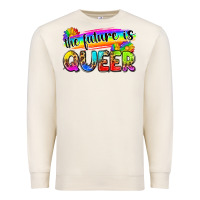 Sandshell the future is queer Premium Sweatshirt - Zillion Design Studio