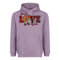 Lavender for the love of the tigers red Heavyweight Hoodie - RanaPortraitStore