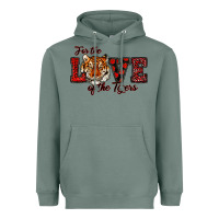 Sage for the love of the tigers red Heavyweight Hoodie - RanaPortraitStore