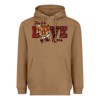 Toasted Coconut for the love of the tigers red Heavyweight Hoodie - RanaPortraitStore