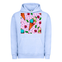 Pigment Grape Ice ice cream seamless pattern Urban Hoodie - BundleAndBundleShop