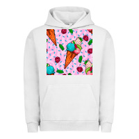 Pigment Lunar Rock ice cream seamless pattern Urban Hoodie - BundleAndBundleShop